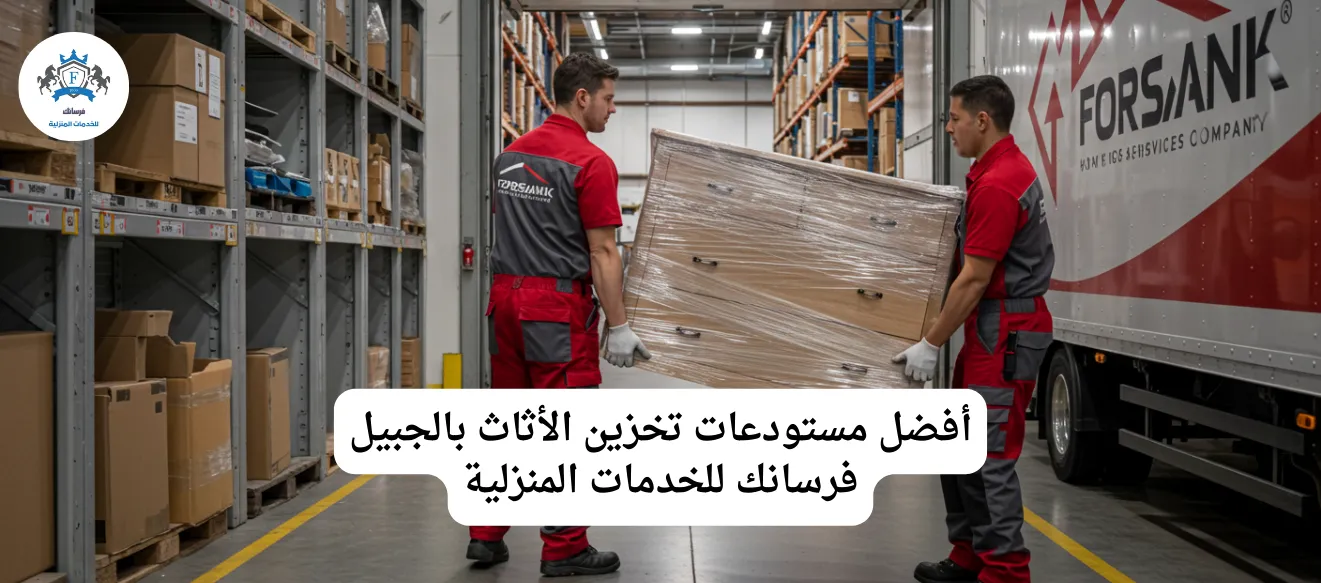 وحدات تخزين أثاث مغلقة ومؤمنة في الجبيل